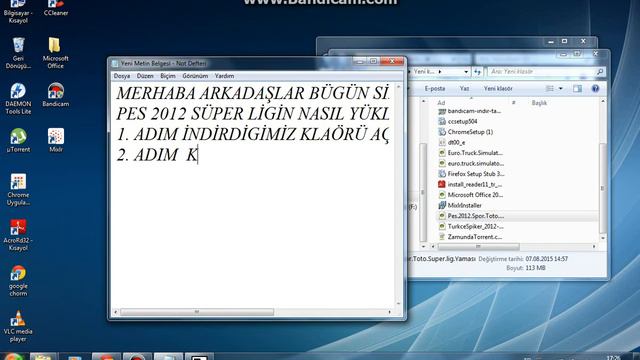 PES 2012 SÜPER LİG NASIL YÜKLENİR смотреть онлайн