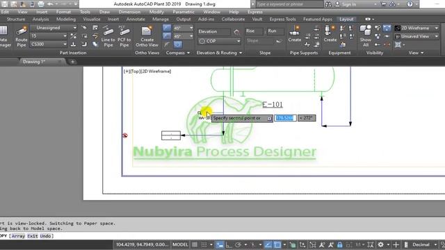 My First PFD & P&ID Project in Plant 3D смотреть онлайн