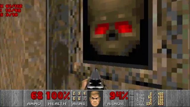 Doom: E2M5: Command Center (UV-Fast ,100%) (Crispy Doom) смотреть онлайн