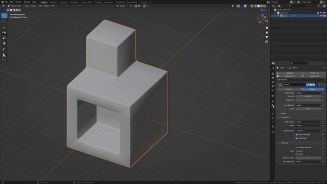 How to use Blender's Bevel Modifier смотреть онлайн