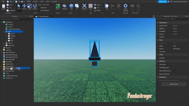 How to make a TOOL! | Roblox Studio Tutorial смотреть онлайн