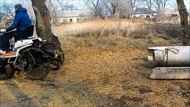 Мини-трактор,4 WD, трактор, вездеход, болотоход Mitsubishi смотреть онлайн