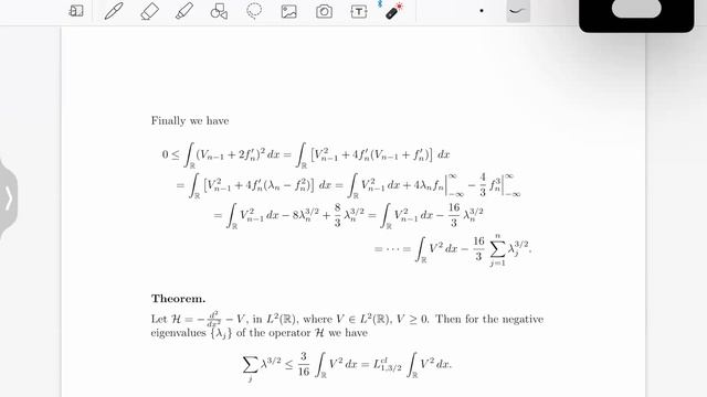 06.03.23| A. A. Laptev| A survey on current results in Theory of Lieb-Thirring inequalities смотреть онлайн