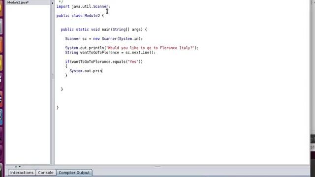Pima Community College CIS 129 Input and Conditions in Java смотреть онлайн