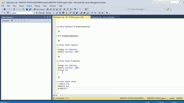 SQL Server Base De Datos Almacen Parte1 смотреть онлайн