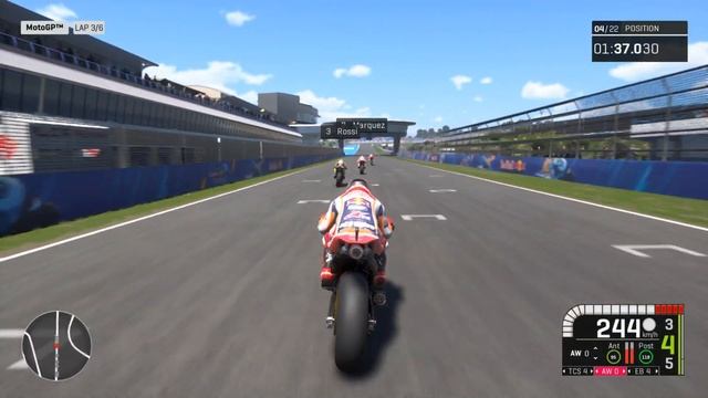 MotoGP 19 Gameplay- Lorenzo @ Jerez (120% Difficulty) смотреть онлайн