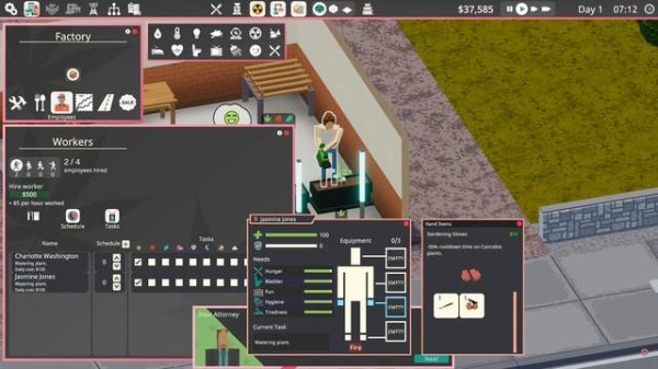 My Drug Empire Definitely Not Fried Chicken First Look (Definitely Not Fried Chicken Gameplay)