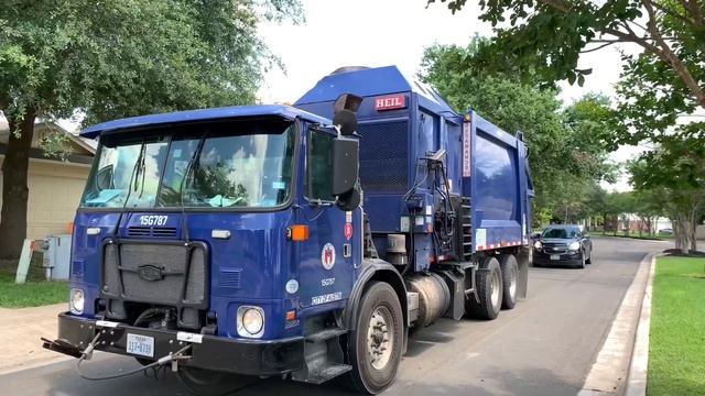 City of Austin: Autocar ACX Heil DuraPack Python Garbage Truck смотреть онлайн