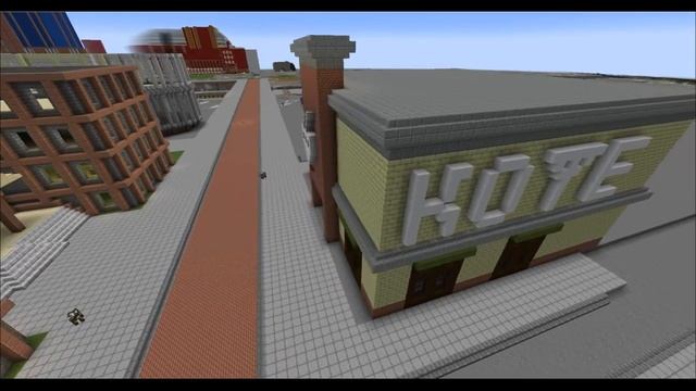 Minecraft кофейня