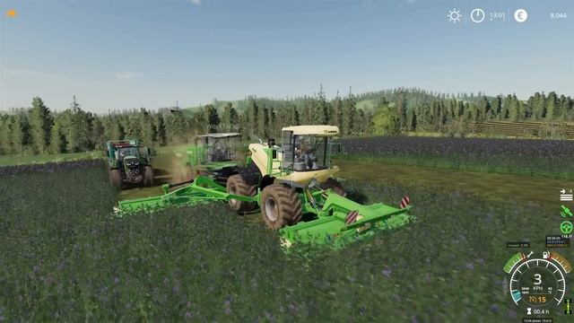 We Choose a New Fendt Katana Forage Harvester, Alfalfa Silage │Untergriesbach│FS 19│Timelapse#4 смотреть онлайн