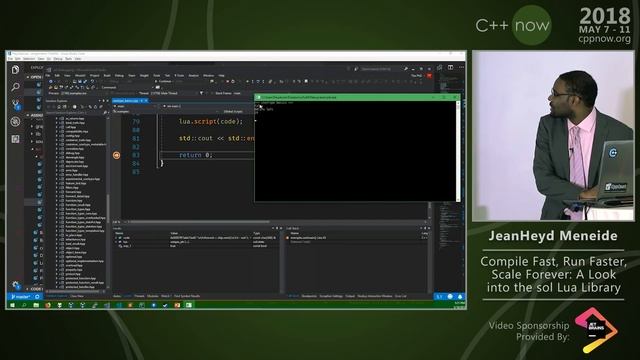C++Now 2018: JeanHeyd M. “Compile Fast, Run Faster, Scale Forever: A Look into the sol2 Lua Library смотреть онлайн