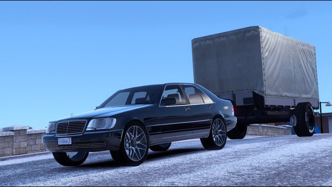 [ETS 2] Mercedes Benz S600 V12 W140 KAБAH_RusMapCruise_Volgograd-Krasnoslobodsk смотреть онлайн