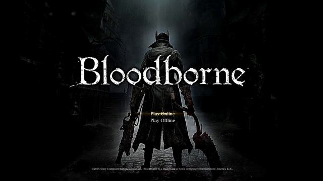 Bloodborne Title Screen (PS4) смотреть онлайн