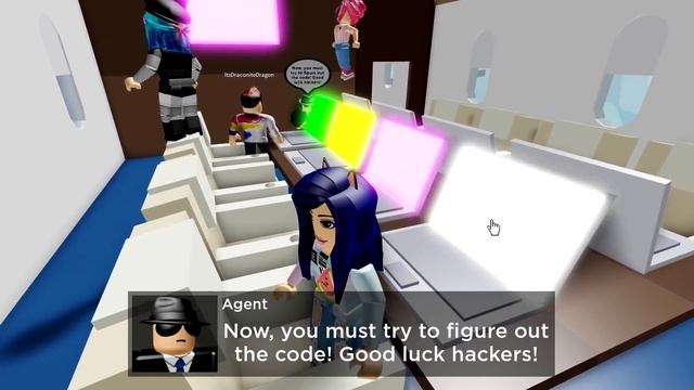 Don't make him angry... Roblox Airplane Story 2! смотреть онлайн