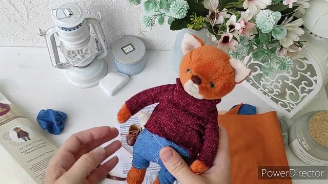 Лисенок, получившийся из набора Miadolla, + и - этого набора. смотреть онлайн