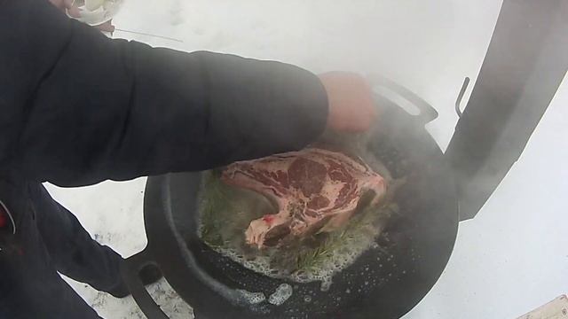 Стейк Рибай на садже, Рецепты от Рината