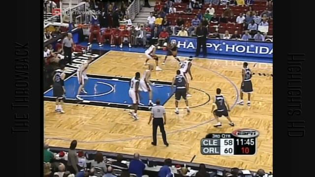 2003.12.25 Cavs vs Magic Game Highlights - McGrady outduels rookie LeBron James HD смотреть онлайн