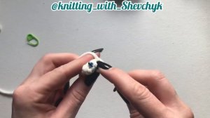 Кот амигуруми крючком из плюшевой пряжи | Хвост