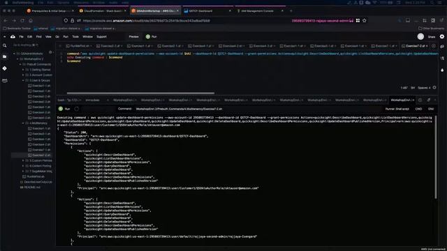 Virtual Admin Workshop: Working with QuickSight API’s смотреть онлайн
