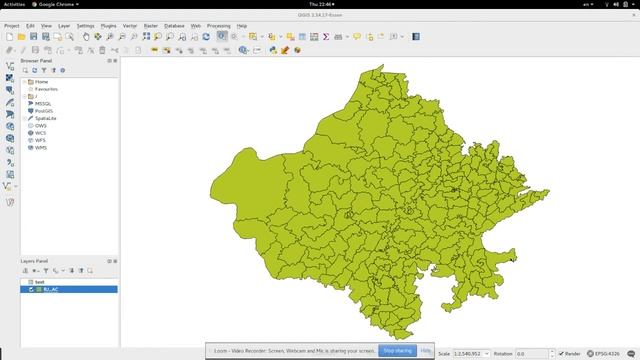 Choropleth maps using QGIS + Shapefile + CSV смотреть онлайн