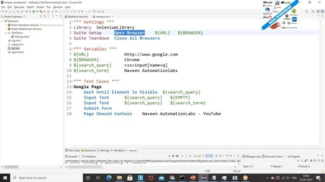 #1 - Robot Class vs Robot Framework vs Robotic Process Automation(RPA) - Robot Framework Series смотреть онлайн