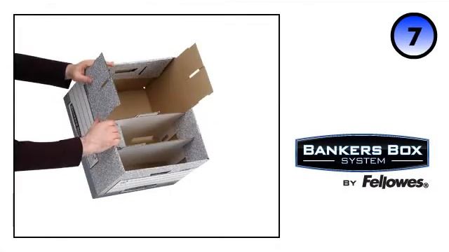 Bankers Box® System Grey Divider Box - Assembly Demo смотреть онлайн