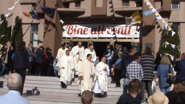 Nunțiul Apostolic, Mons. Miguel Maury Buendia, Prezent La Biserica „Sfinții Petru și Paul”, Bacău