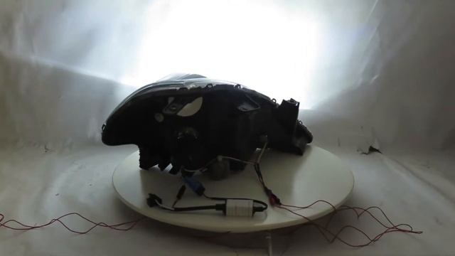 CrazyTheGod TIIDA C11 MK1 08-12 Guide LED Angel-Eye Headlight W/ Motor Black for NISSAN RHD смотреть онлайн