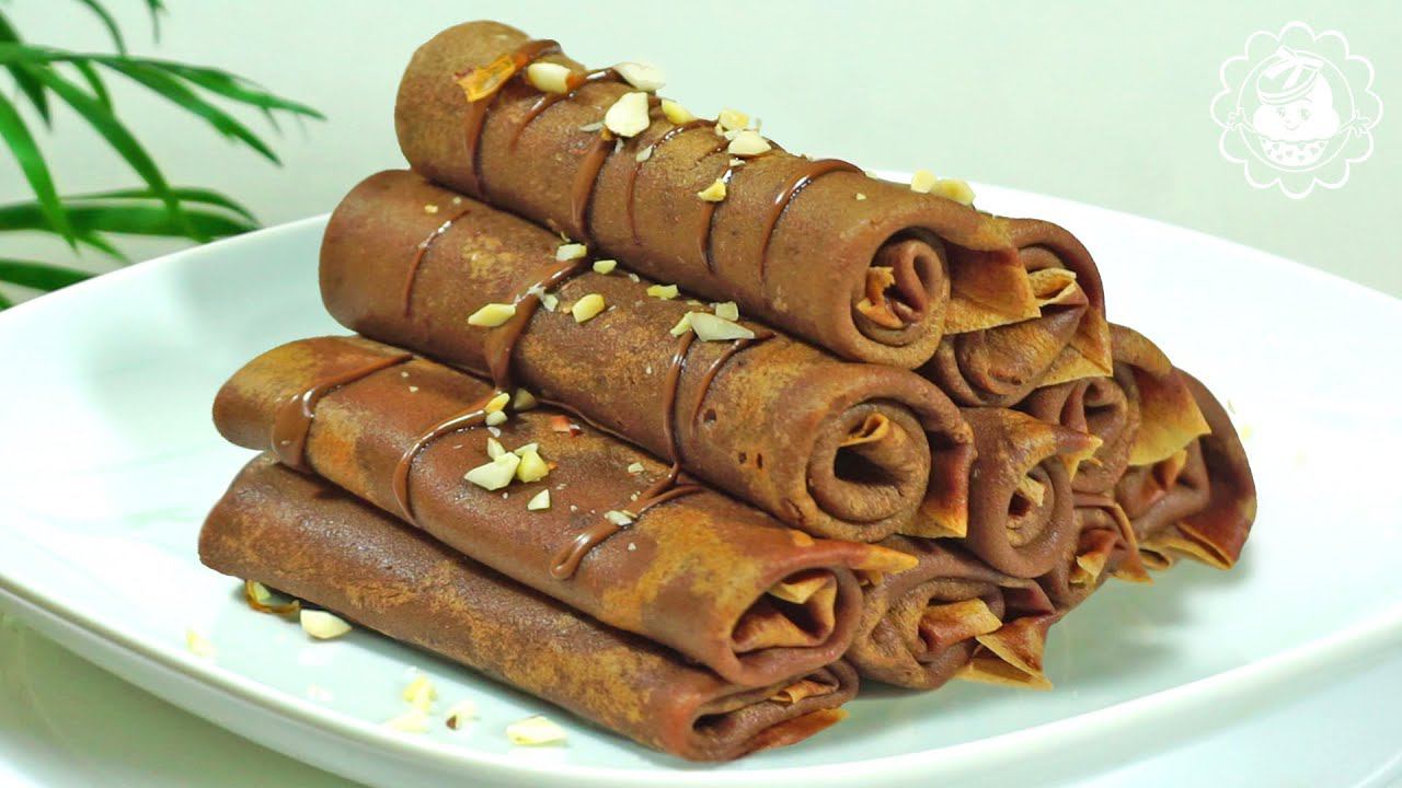 Шоколадные блины. Простой и вкусный рецепт.The chocolate pancakes. Simple and delicious recipe. смотреть онлайн