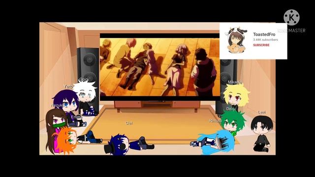 Anime Characters React To Each Other Part 1/9 Rimuru Tempest