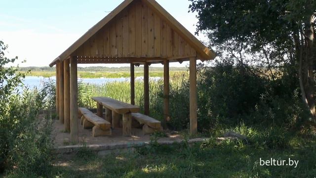 Гостевой дом Береще - беседка, Отдых в Беларуси смотреть онлайн
