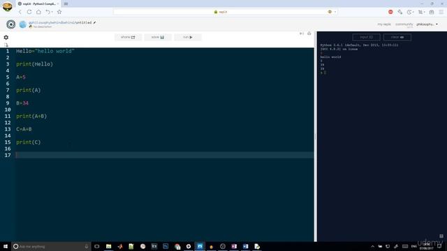 4 - Python 3 Complete Tutorial 2020 | Basic Training in Variables смотреть онлайн