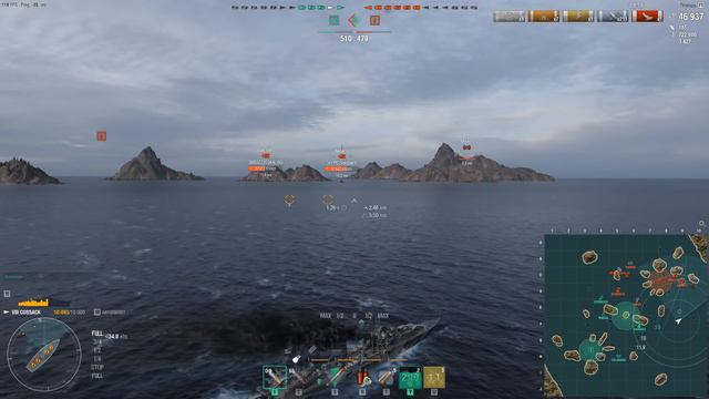 COSSACK⭐Я ВСПОТЕЛ ОТ ТАКОГО БОЯ! УКРАЛИ ПОБЕДУ! - World of Warships смотреть онлайн