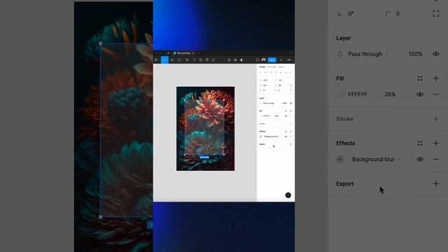 How to add a background blur in Figma смотреть онлайн