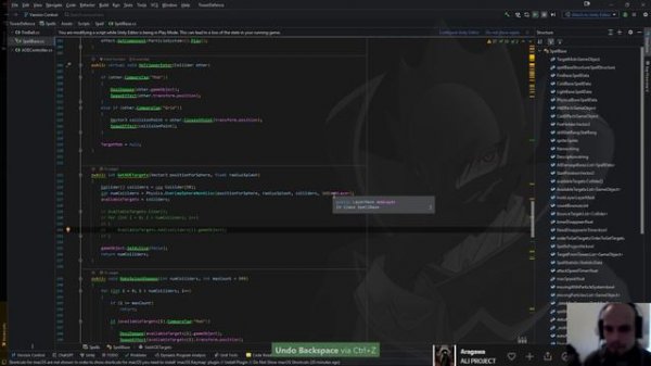Массовый(аое) урон в unity, создаем tower defence