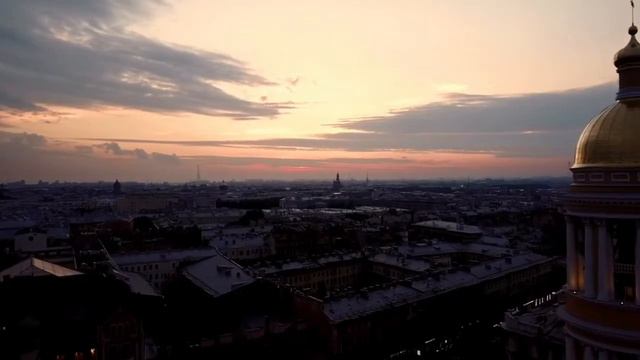 Летний питерский вечер. Владимирский собор. смотреть онлайн