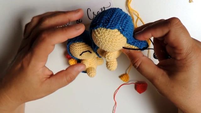 CYNDAQUIL AMIGURUMI POKEMON CROCHET 3/3 смотреть онлайн