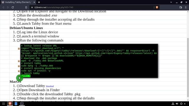 Installing Tabby (formerly Terminus) on Windows/Linux/MacOS смотреть онлайн