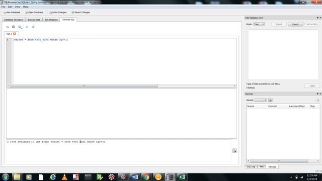 Importing CSV file to SQLite DB Browser смотреть онлайн