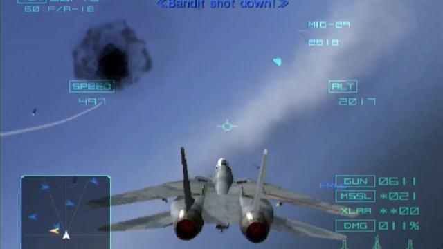 Ace Combat 04: Shattered Skies. Mission 8 "Shattered Skies" [HD 1080p 60fps] смотреть онлайн