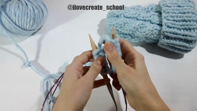 Как начать ряд в круговом вязании спицамм смотреть онлайн