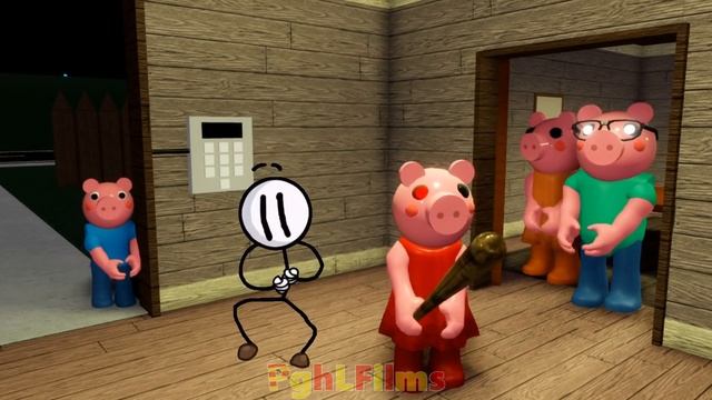 ROBLOX PIGGY HENRY STICKMIN DISTRACTS EVERYONE!! (we did it) смотреть онлайн