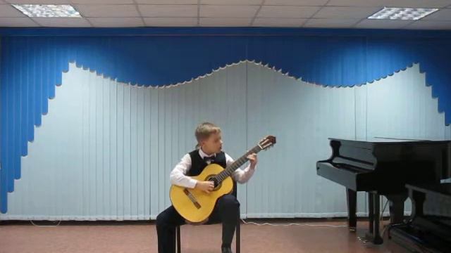 Коттен. Сонатина До мажор смотреть онлайн