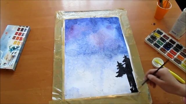 РИСОВАНИЕ ЗВЁЗДНОГО НЕБА С ИСПОЛЬЗОВАНИЕМ СОЛИ (2020) смотреть онлайн