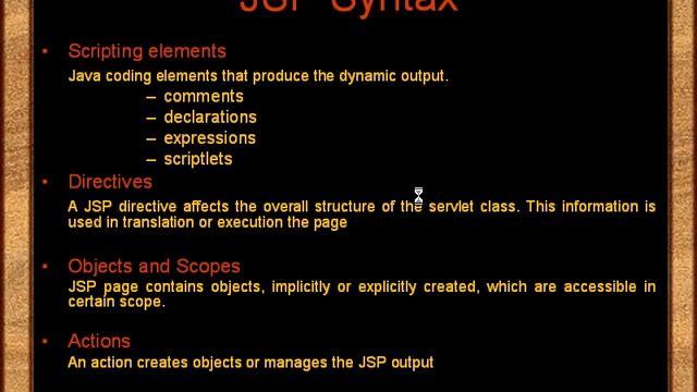 Курс 2 Урок № 138 Встроенные объекты и области видимости в JSP смотреть онлайн