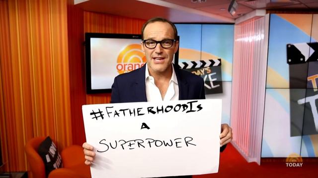 Clark Gregg: "Fatherhood Is A Superpower" | TODAY смотреть онлайн