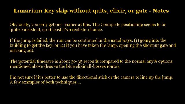 Lunarium Key skip without quits, elixir, or gate (Bloodborne) смотреть онлайн