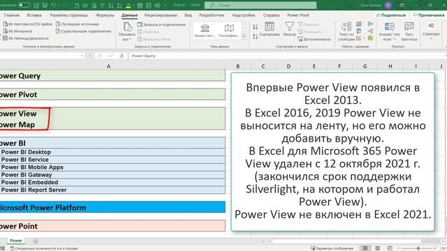 Power BI. Введение. 01. Обзор Power-приложений от Microsoft смотреть онлайн