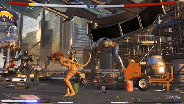 Injustice 2 - Wonder Woman vs Cheetah (Story Battle 44) [HD] смотреть онлайн