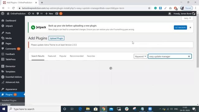 How to setup automatic update theme, plugins and wordpress core file смотреть онлайн